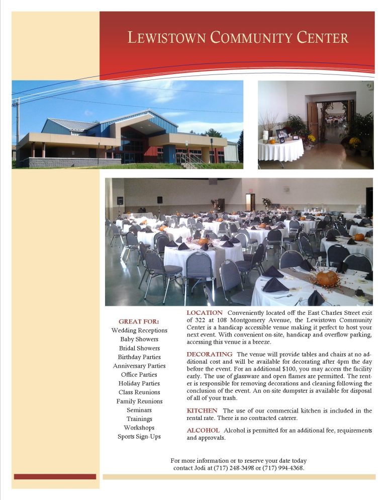 Parks & Recreation Lewistown Borough